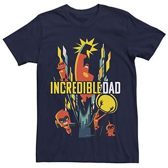 Disney / Pixar's Incredibles 2 Men's Incredible Dad Group Shot Graphic Tee