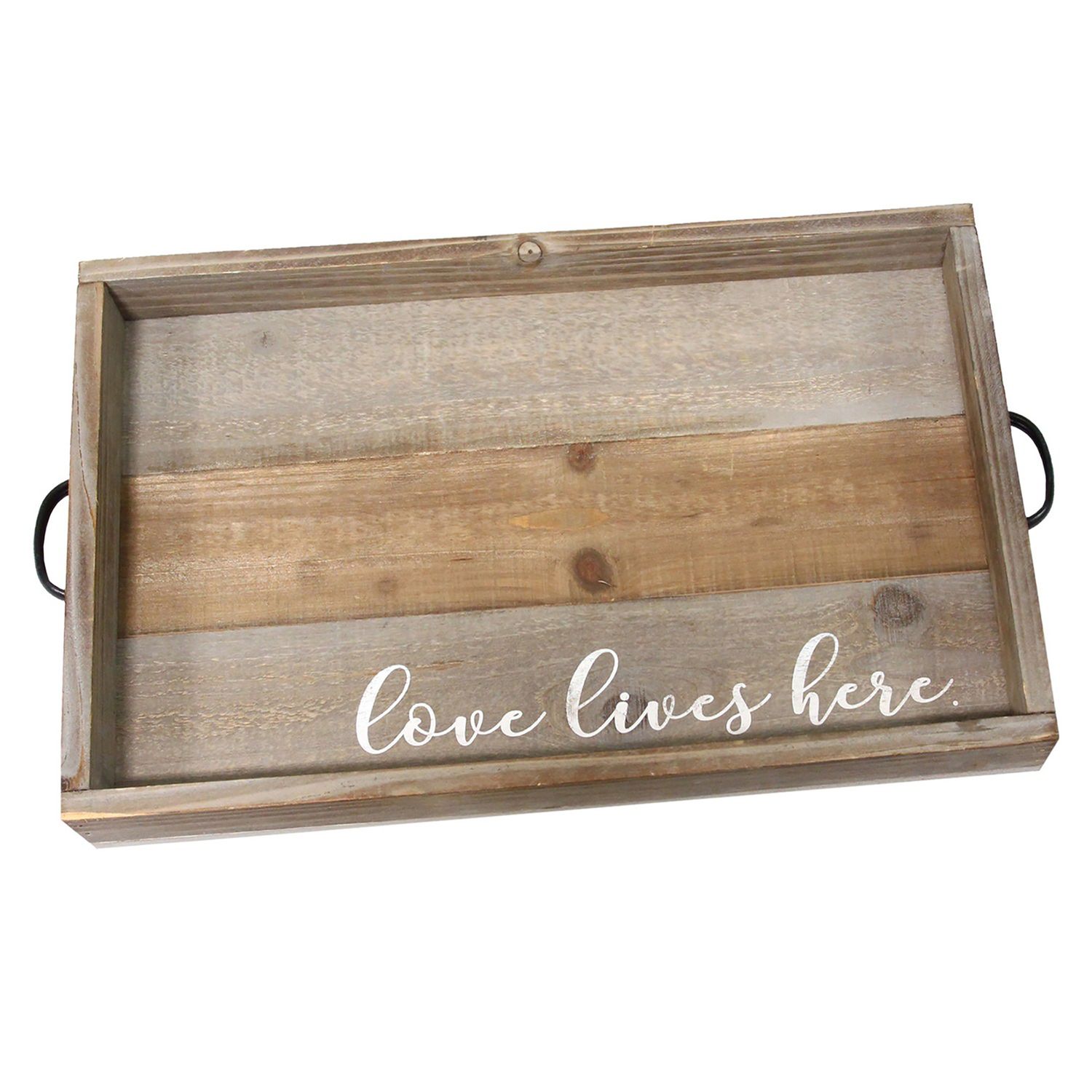wooden tray table