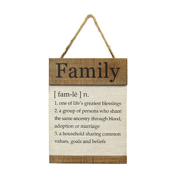 Stratton Home Decor Family Definition Wall Decor