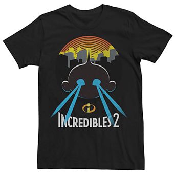 Men's Disney Pixar Incredibles 2 Jack Jack Eye Beams Poster Tee