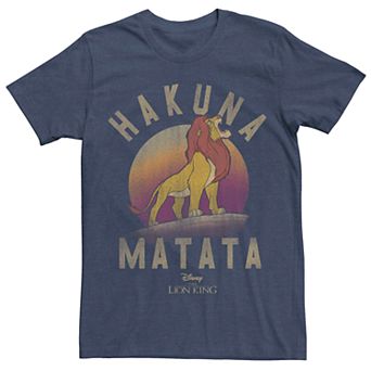 Disney's Lion King Simba Men's Hakuna Matata Roar Tee