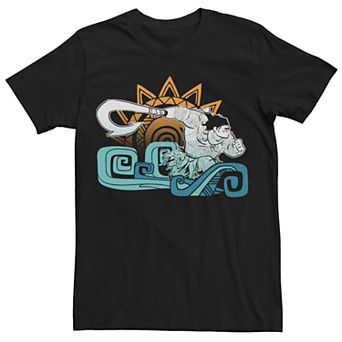 Disney's Moana Maui Men's Geometric Pattern Portrait Tee