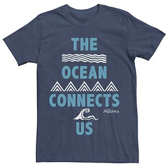 Disney's Moana The Ocean Connects Us Men's Tee