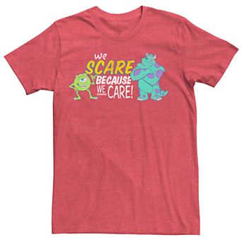Men's Disney Pixar Monsters University Scare Because Care Tee