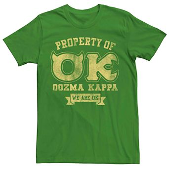Men's Disney Pixar Monsters University Oozma Kappa Frat Tee