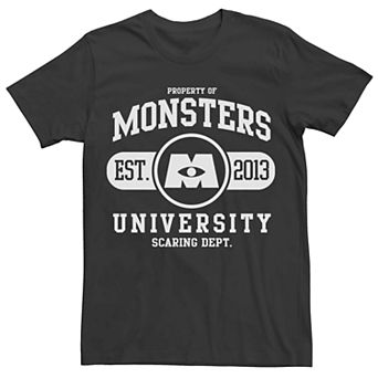 Men's Disney Pixar Monsters University School Logo Tee