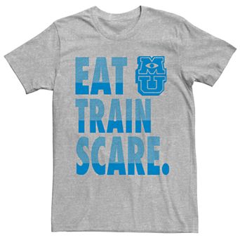 Men's Disney Pixar Monsters University Eat Train Scare Tee