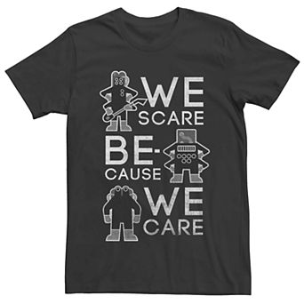 Men's Disney Pixar Monsters University CDA We Care Tee