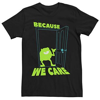 Men's Disney Pixar Monsters University Mike Door We Scare Tee