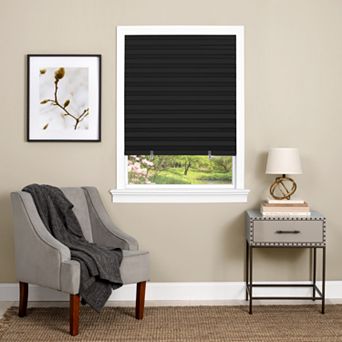 Achim Cordless 1-2-3 Vinyl Room Darkening Pleated Window Shade