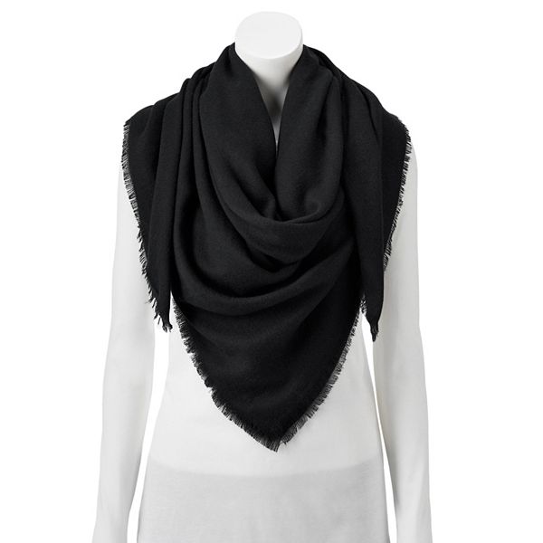 Women's LC Lauren Conrad Solid Square Softy Scarf
