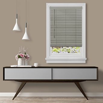 Achim Cordless GII Madera Falsa 2" Faux Wood Plantation Blind