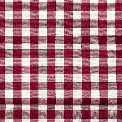 Achim Cordless Buffalo Check Roman Window Shade