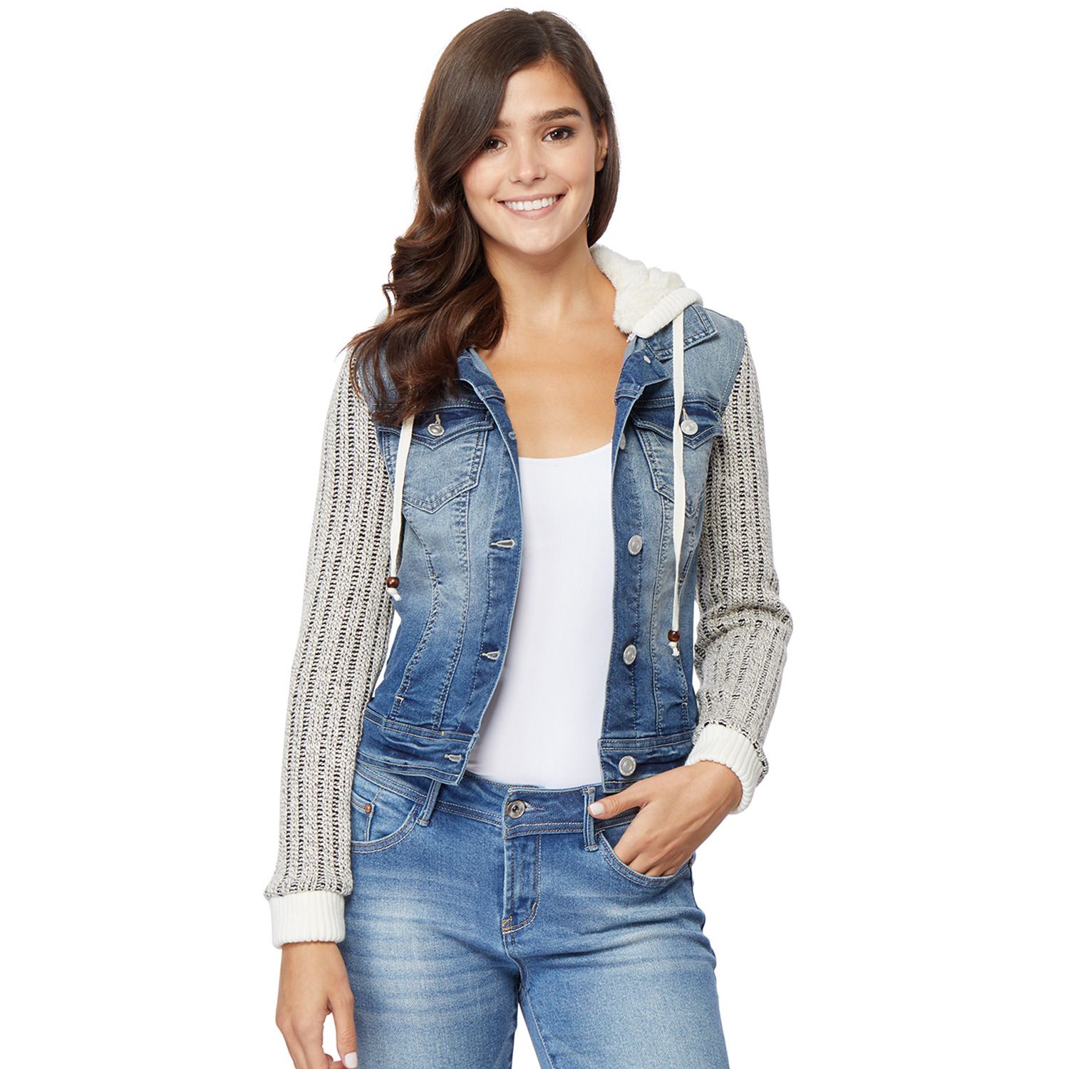 kohls girls jean jacket