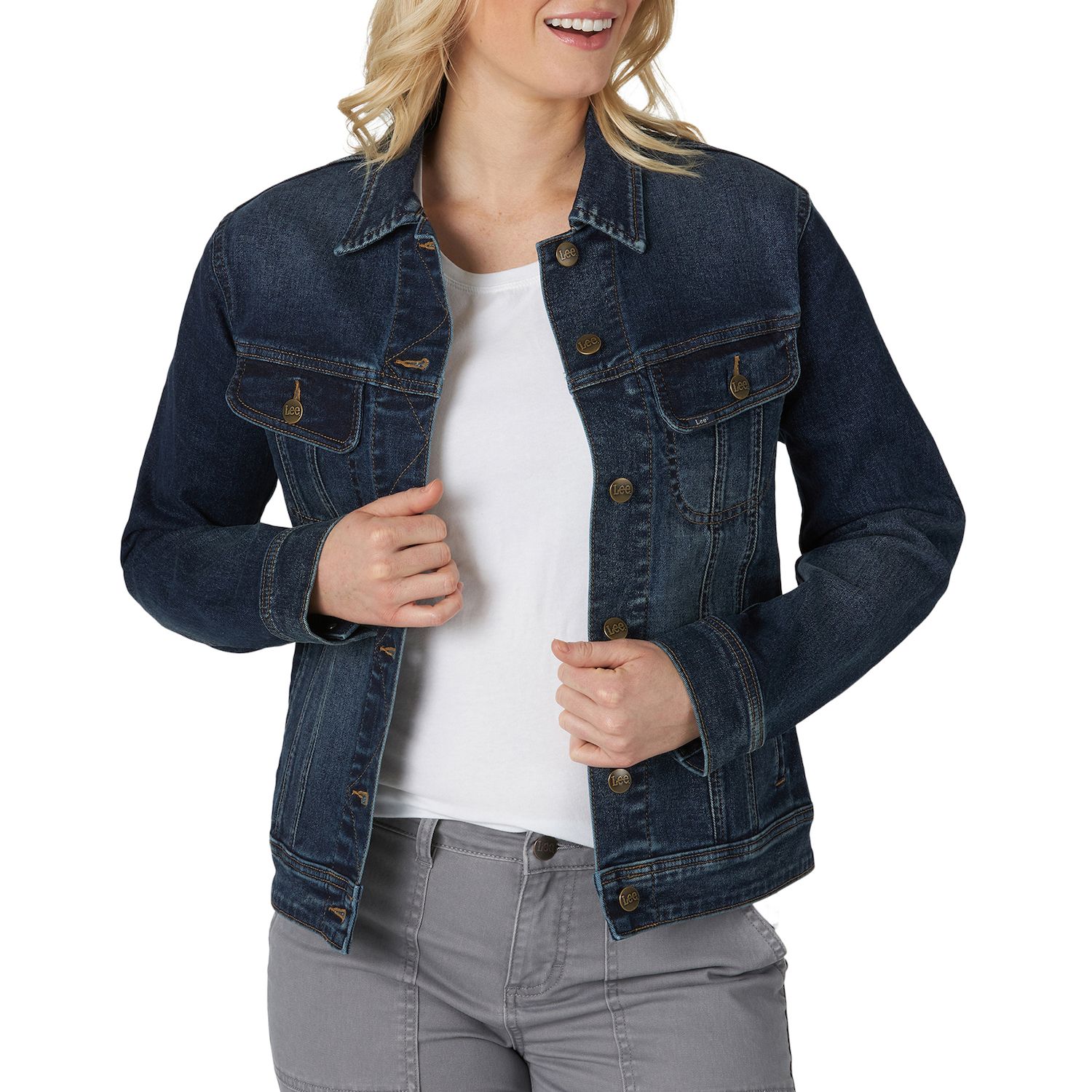 kohls lauren conrad jean jacket