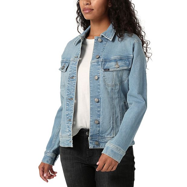 Lee jean hotsell jacket womens