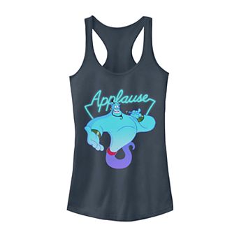 Juniors' Disney's Aladdin Genie "Applause" Graphic Tank Top