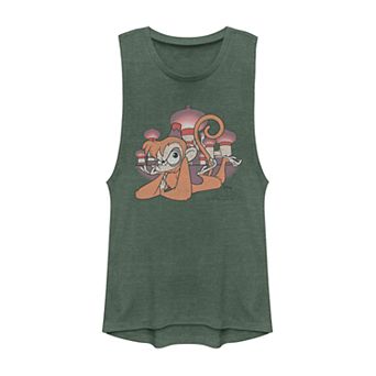 Juniors' Disney's Aladdin Abu Graphic Muscle Tank Top