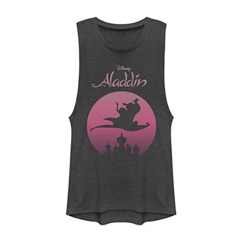 Juniors' Disney's Aladdin Magic Carpet Ride Graphic Muscle Tank Top
