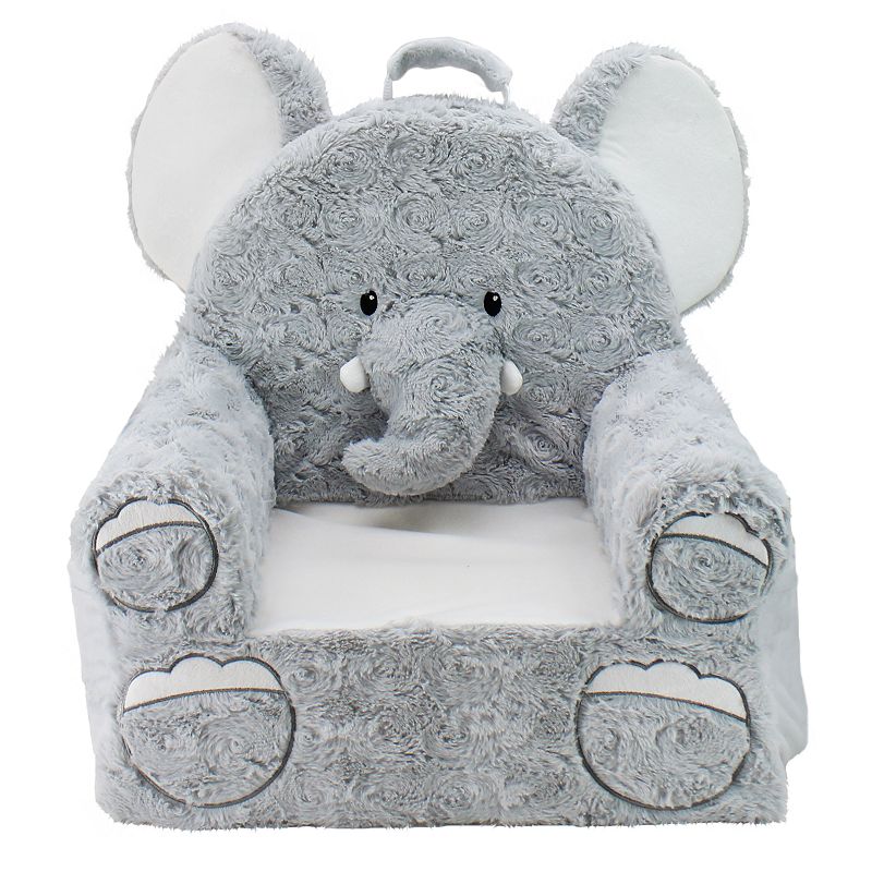 Animal Adventure Soft Landing Sweet Seat Elephant, Grey