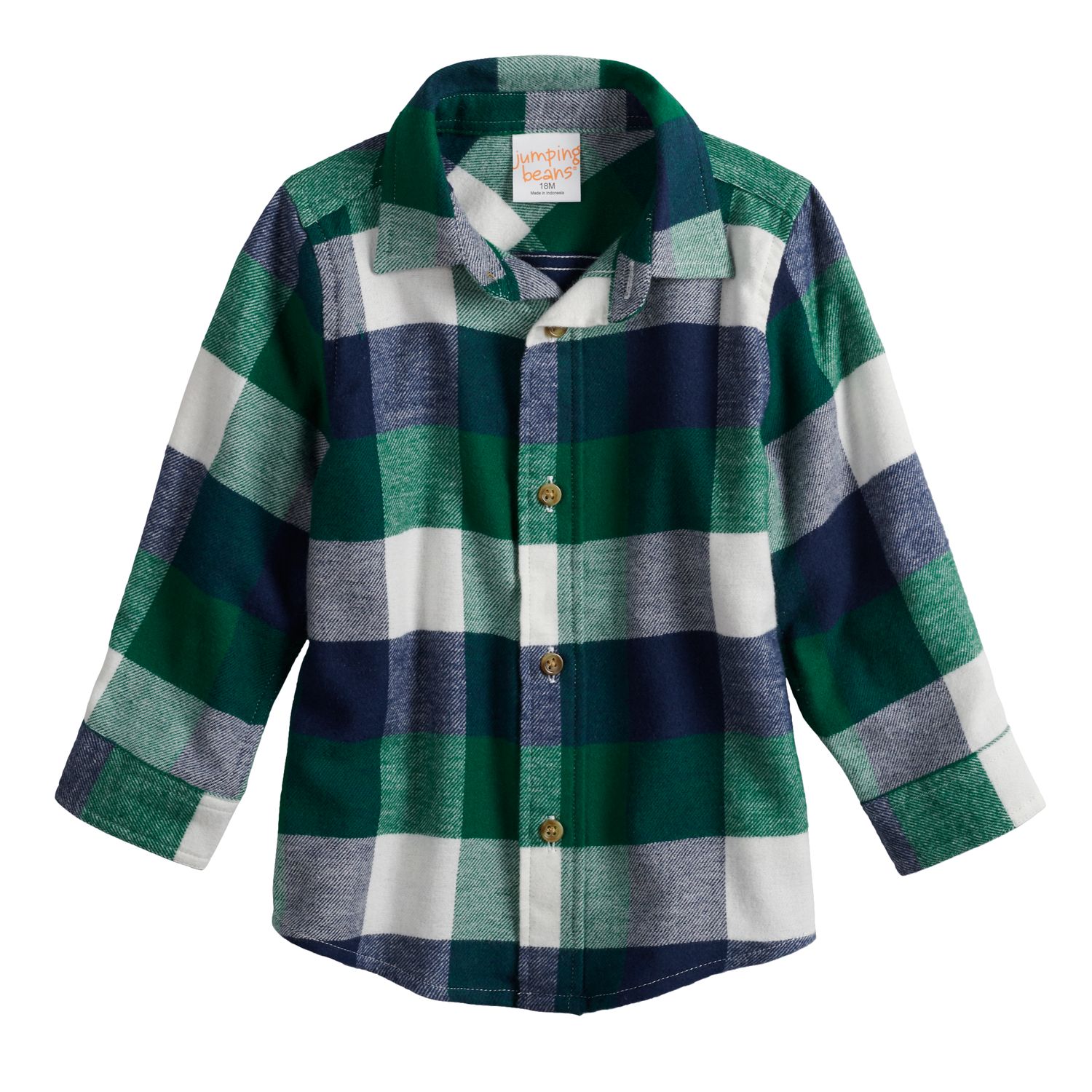 baby boy flannel shirt