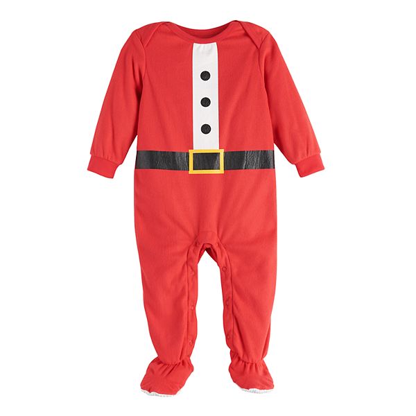 Baby Jammies For Your Families® Fun Santa Footed Pajamas by Cuddl Duds