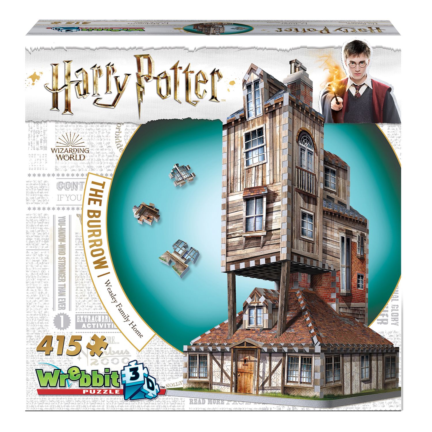 harry potter 3d puzzle wrebbit