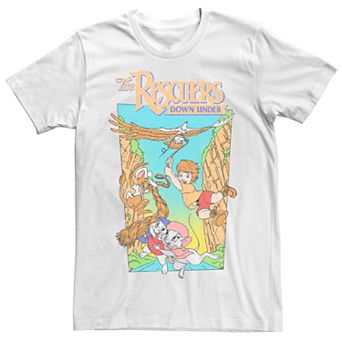 Disney's Rescuers Down Under Men's Movie Poster Tee