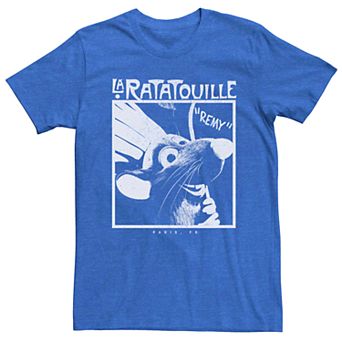 Men's Disney Pixar Ratatouille Chef Remy Poster Graphic Tee
