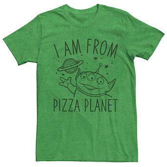 Men's Disney Pixar Toy Story Alien From Pizza Planet Tee