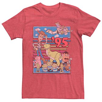 Men's Disney Pixar Toy Story Retro Toys 95 Poster Tee