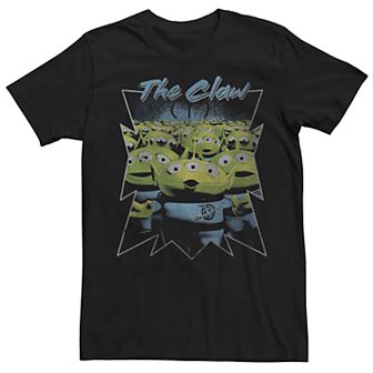 Men's Disney Pixar Toy Story Aliens The Claw Vintage Poster Tee
