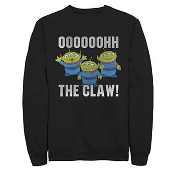 Men's Disney Pixar Toy Story Aliens Oh The Claw Fleece