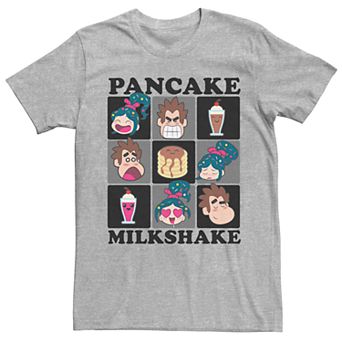 Disney's Wreck It Ralph 2 Pancake Milkshake Squared Men's Graphic Tee