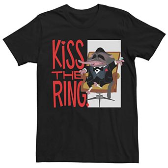 Disney's Zootopia Mr. Big Men's Kiss The Ring Graphic Tee