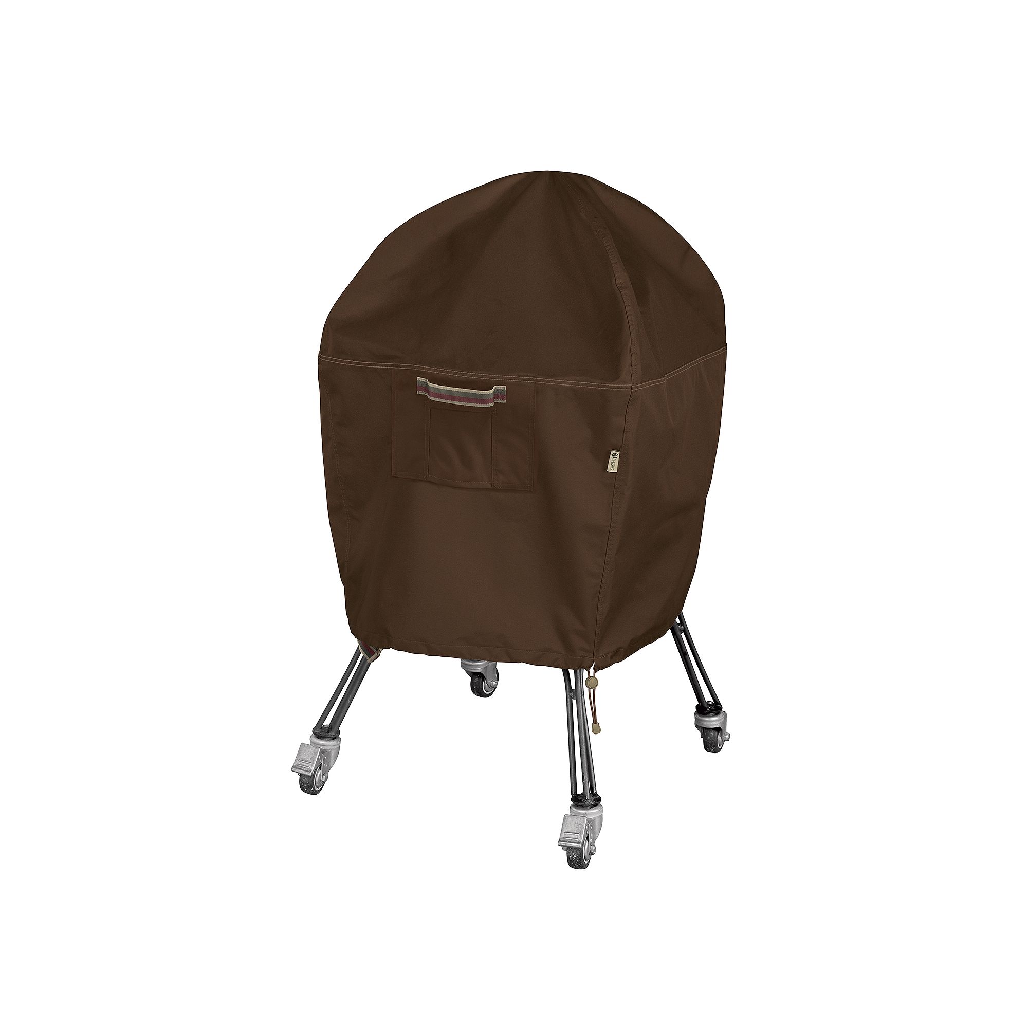 Classic Accessories Madrona Large Ceramic Grill Cover, Dark Brown