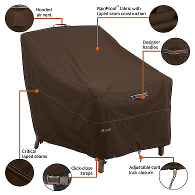 Classic Accessories Madrona RainProof Patio Lounge Chair Cover
