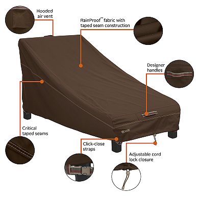 Classic Accessories Madrona RainProof Patio Day Chaise Lounge Cover