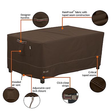 Classic Accessories Madrona RainProof Rectangular Coffee Table/Ottoman Cover