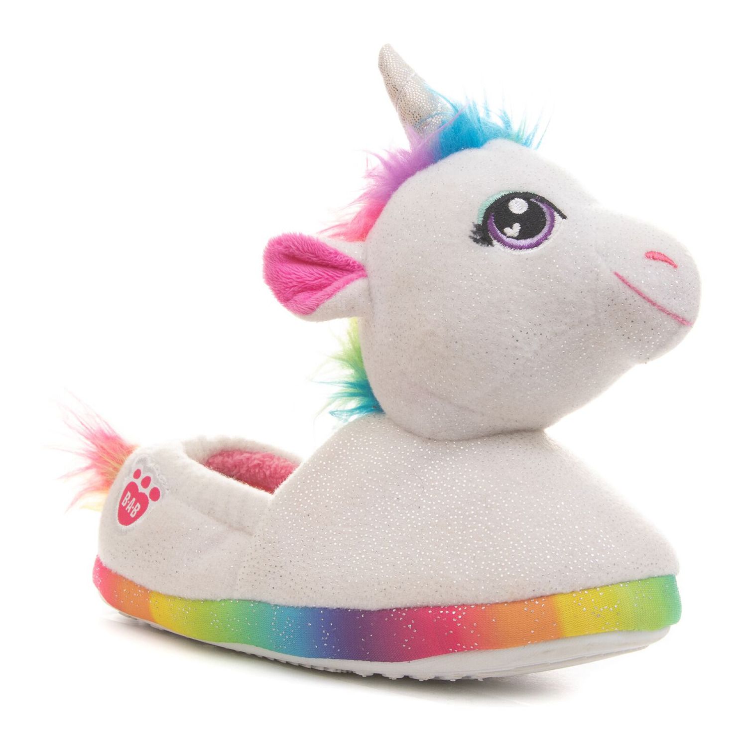 kohls unicorn slippers