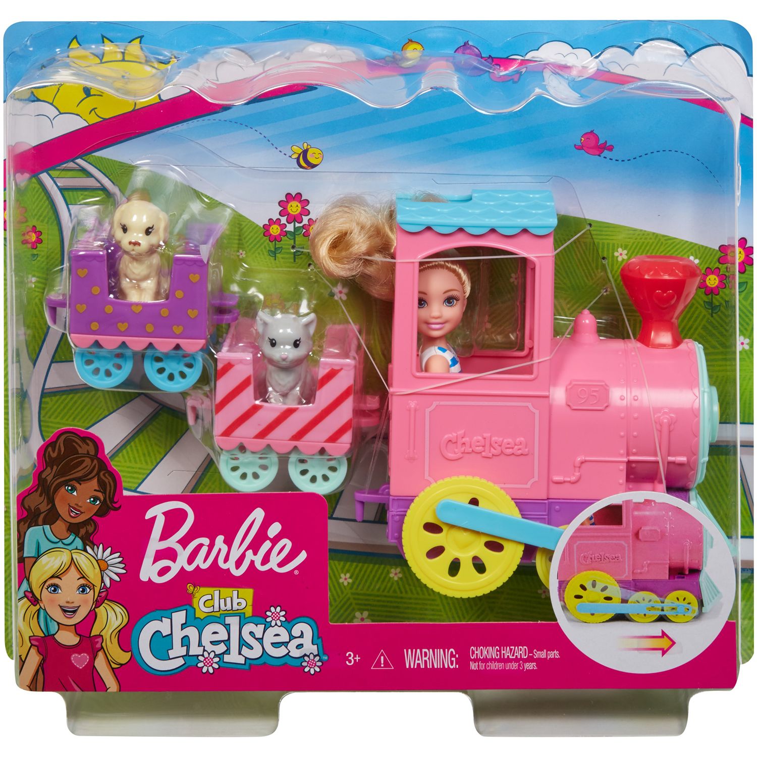 barbie club chelsea choo choo train