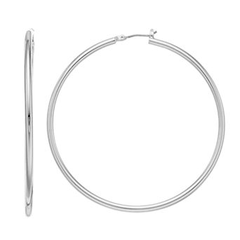 Nine West Large Hoop Earrings