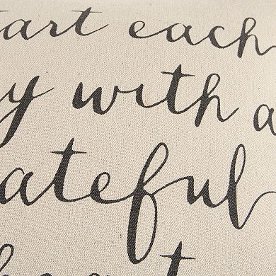 Rizzy Home Start Day Throw Pillow