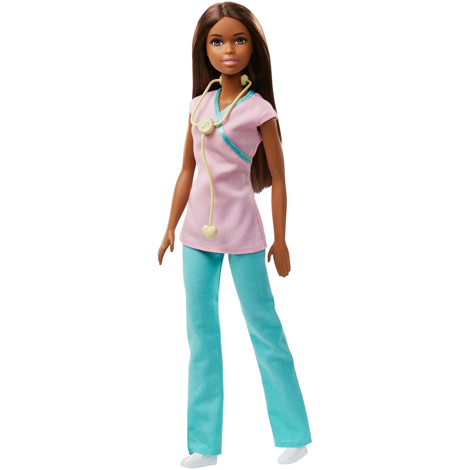 black nurse barbie doll