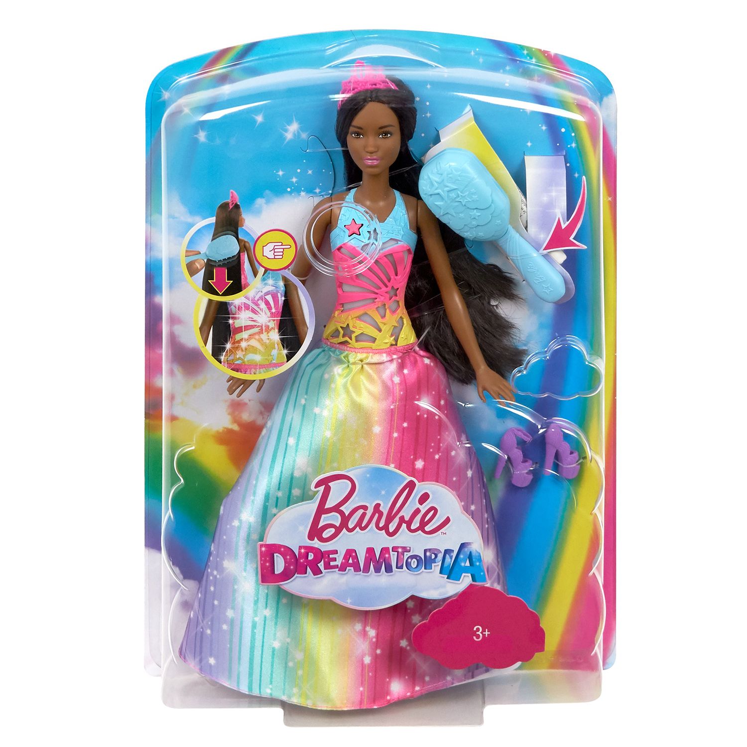 barbie dreamtopia brush n sparkle