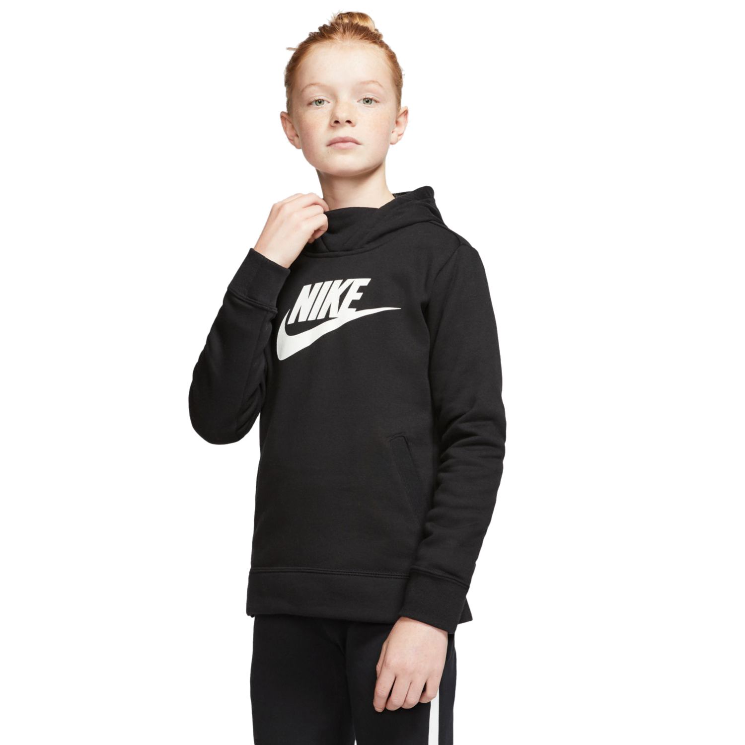 nike black hoodie girls