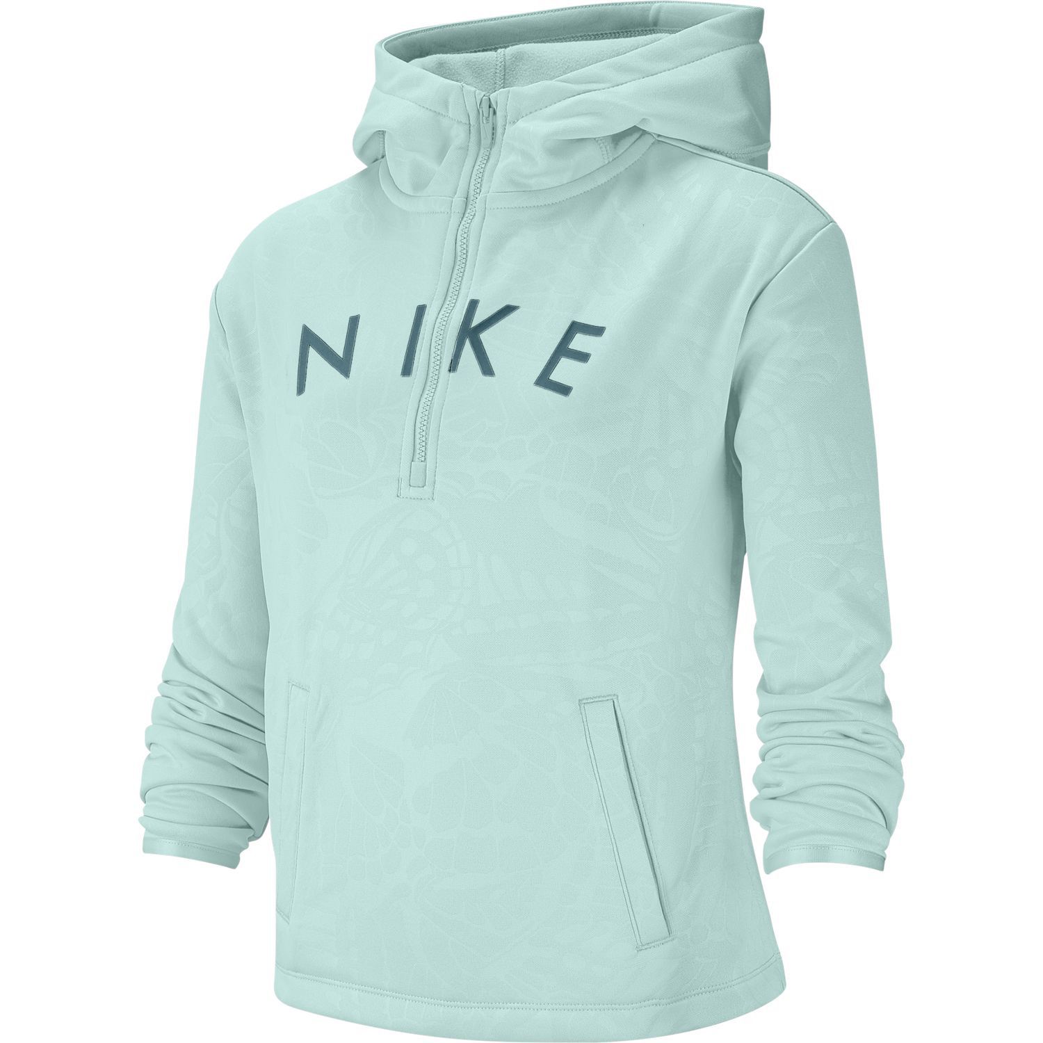 girls nike half zip