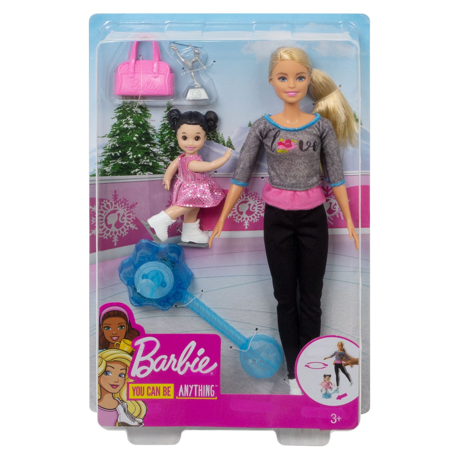 barbie ice skating game