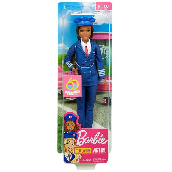 you can be anything Brand new Barbie Careers Pilot Doll 