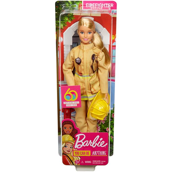 BARBIE CAREER FIREFIGHTER DOLL CHRISTMAS GIFTS 